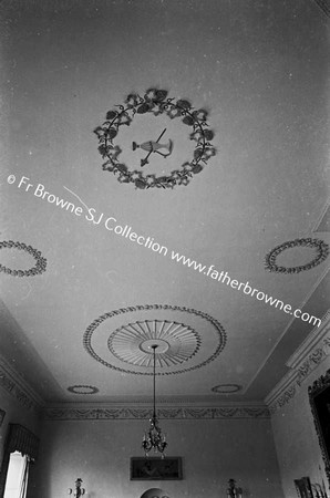 GLIN CASTLE  DRAWING ROOM CEILING